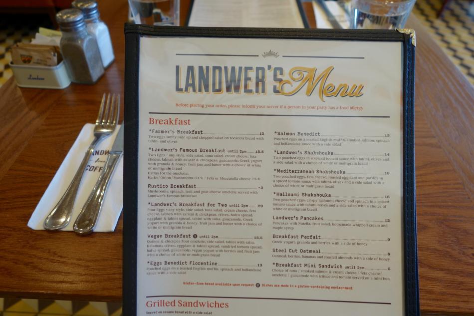 Cafe Landwer Boston 