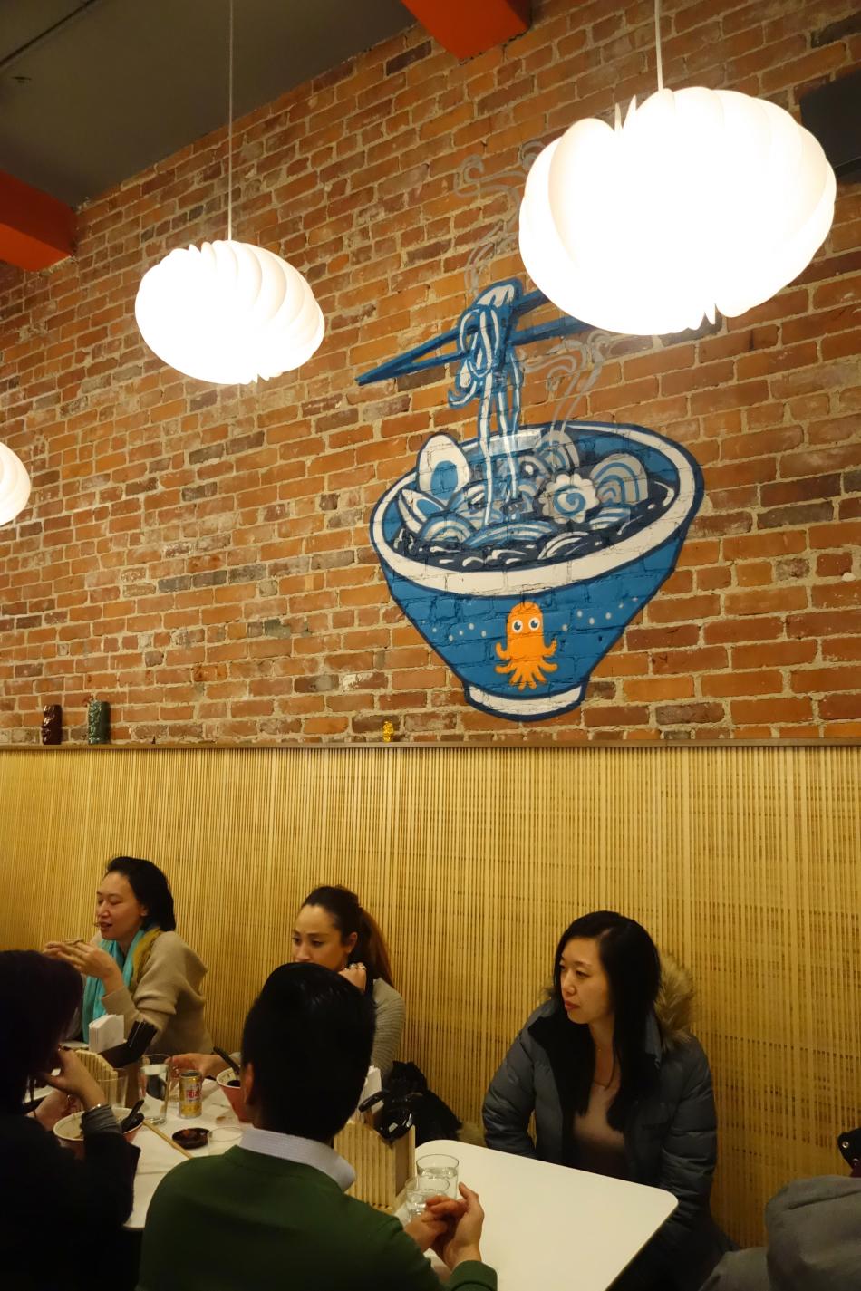 Photo of Little Big Diner mural 
