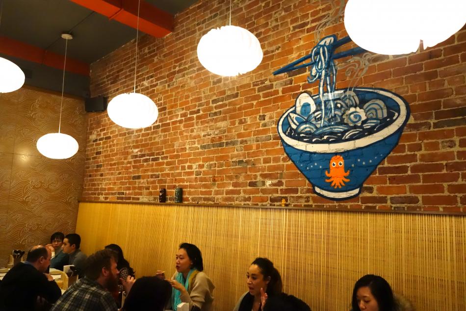 Photo of Little Big Diner mural 