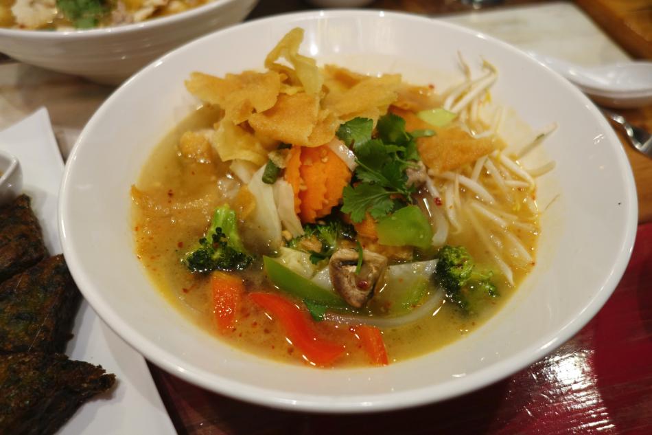 Twelve Hours Vegetarian Noodle Soup