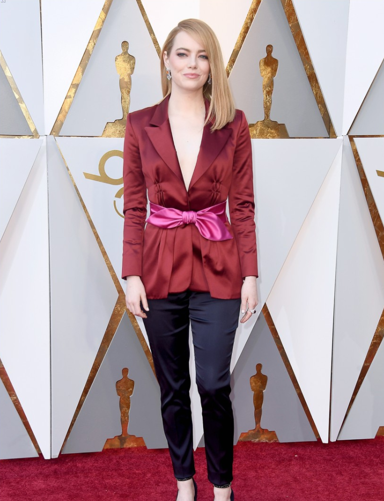 Emma Stone Oscars 2018
