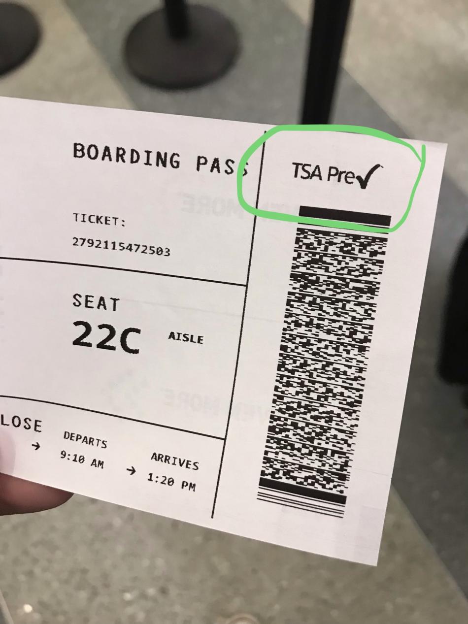 TSA pre check 