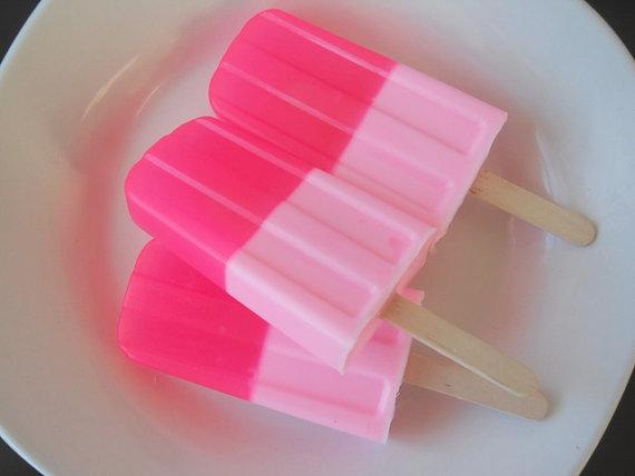 Pink Popsicle Soap 